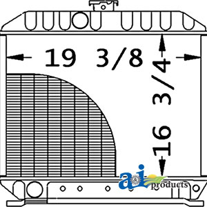 KU20080    Radiator---Replaces 17365-72060 